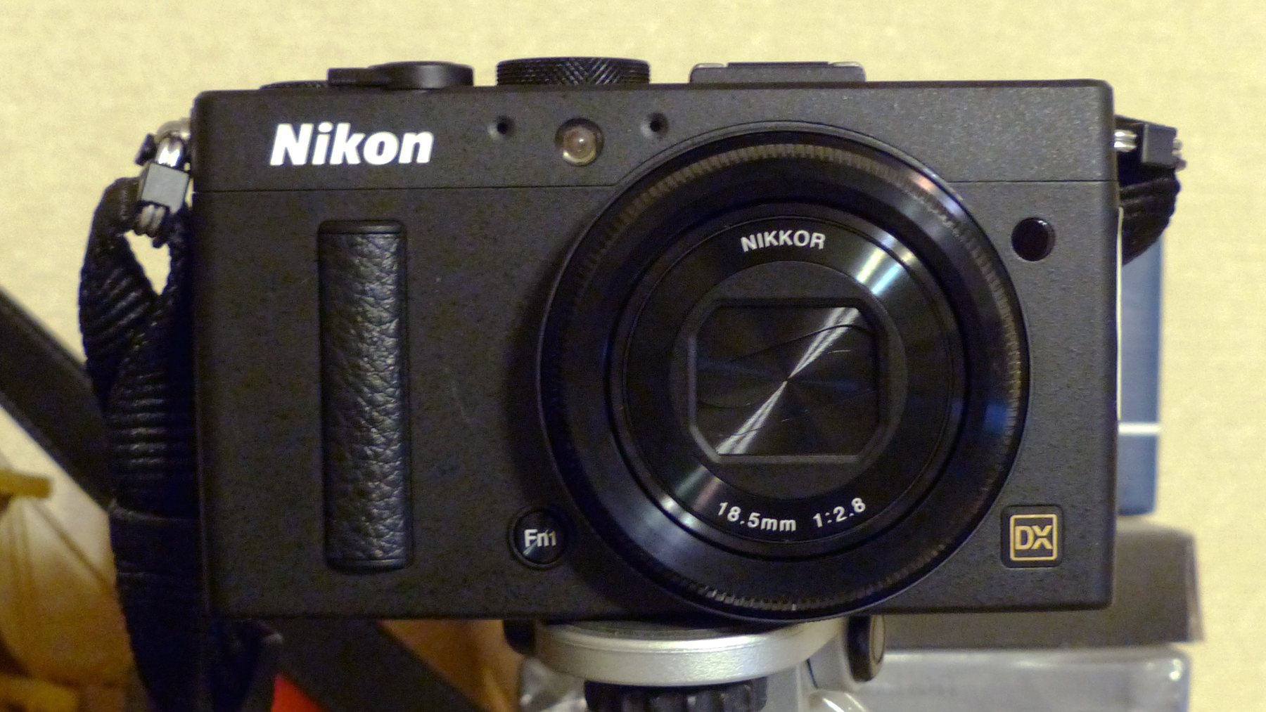 Nikon Coolpix A. APS-C sensor, 28mm-equivalent lens and a truly compact body make it the closest old formula, but condition decides the value.